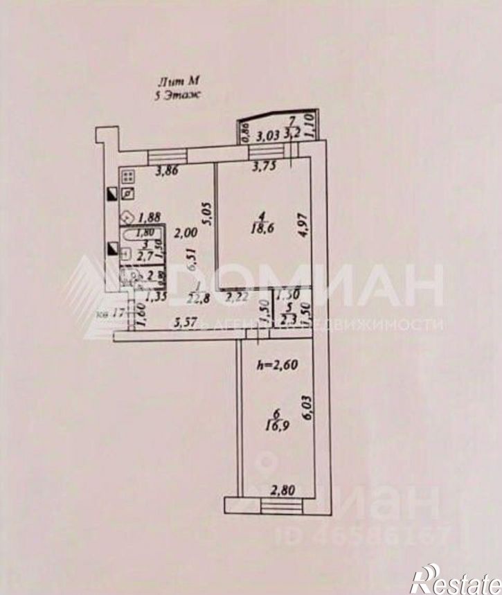 2-комн квартира ул 8 Марта, 88,  д. 88