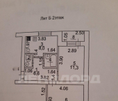 2-комн, 45.6кв м, этаж 2/5 Поворотная улица, 3Б